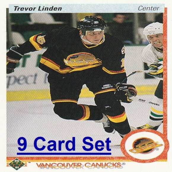 Trevor Linden Hockey Card Collection - Picture 1 of 10